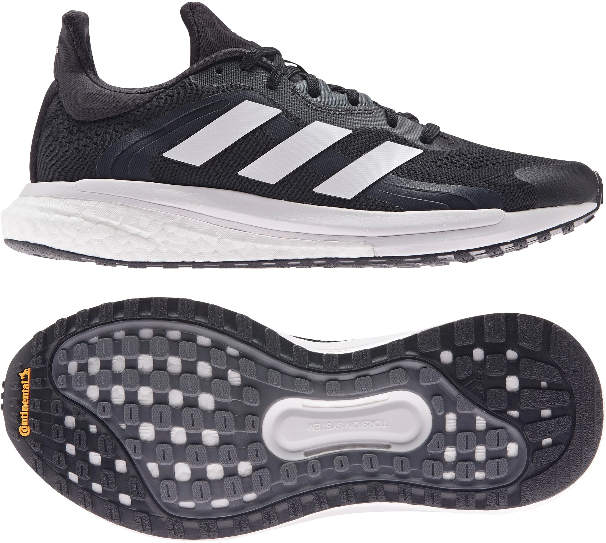 Adidas Solar Glide 4 ST Shoes Women, Zwart/wit - Afbeelding 6