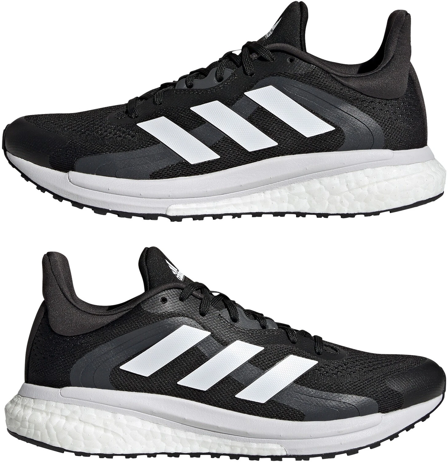 Adidas Solar Glide 4 ST Shoes Women, Zwart/wit - Afbeelding 7