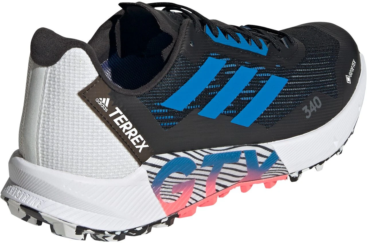 Adidas TERREX Agravic Flow 2 GTX Trail Running Shoes Men, Zwart/wit - Afbeelding 2