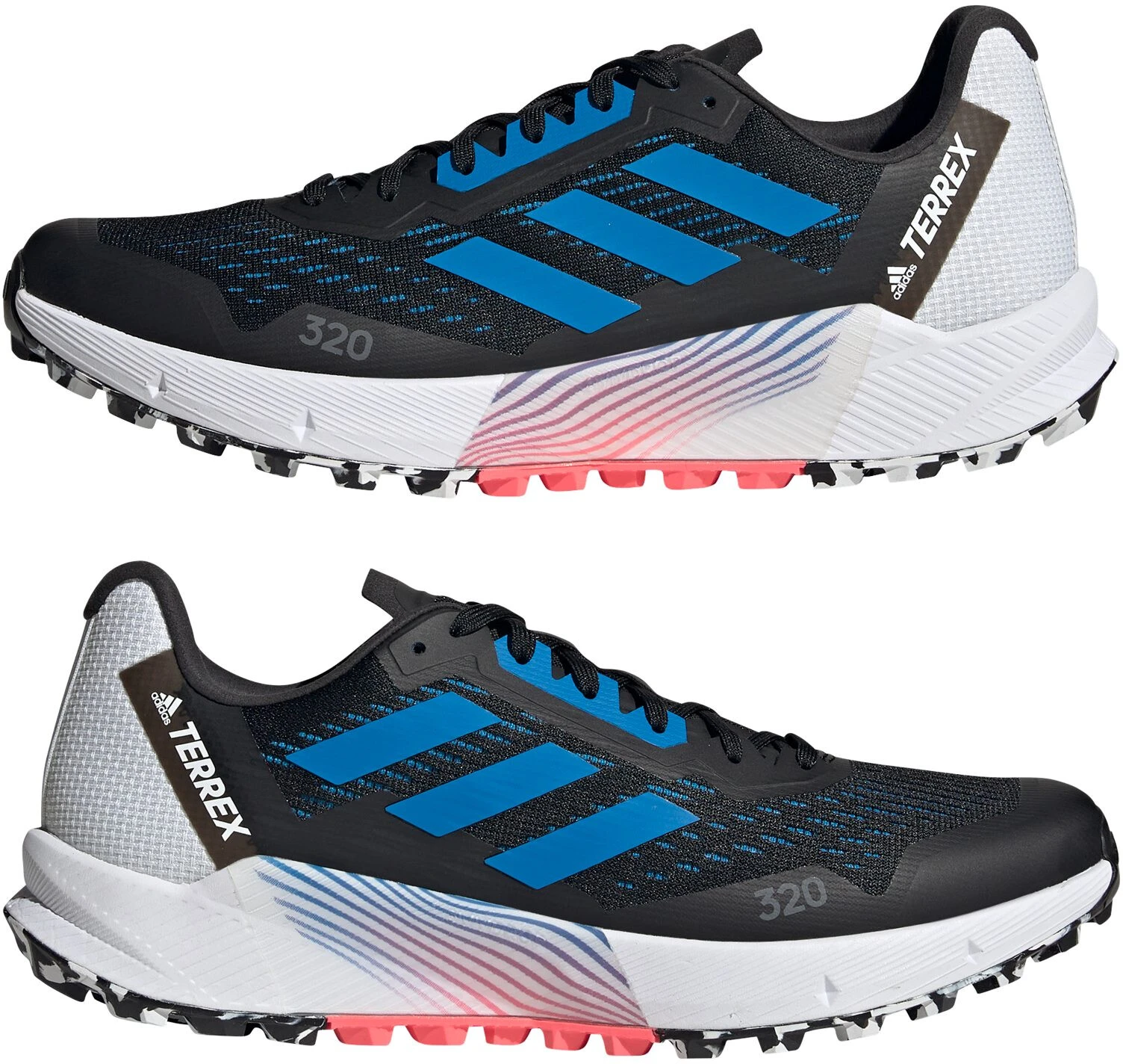 Adidas TERREX Agravic Flow 2 Trail Running Shoes Men, Zwart/grijs - Afbeelding 5