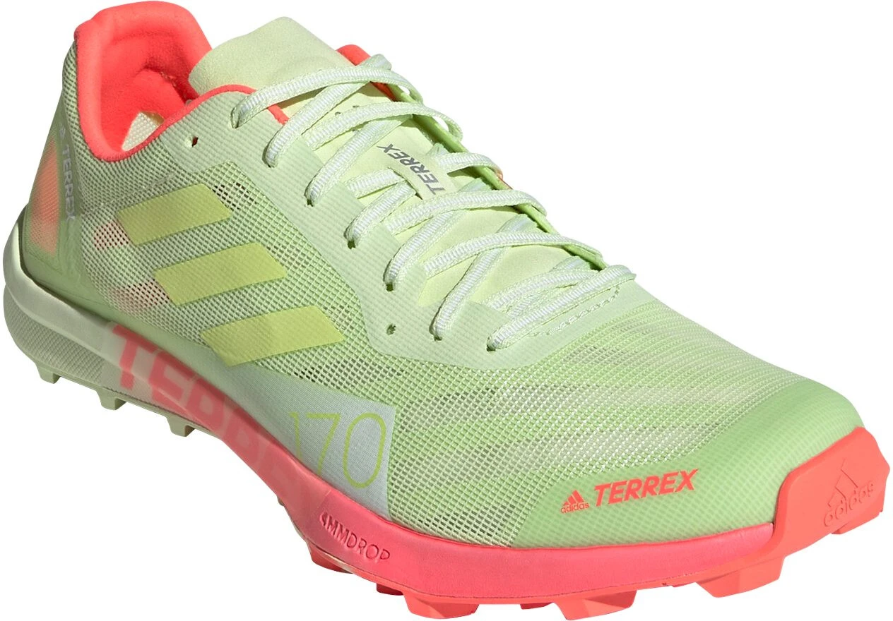Adidas TERREX Speed Pro Trail Running Shoes Women, Groen/rood