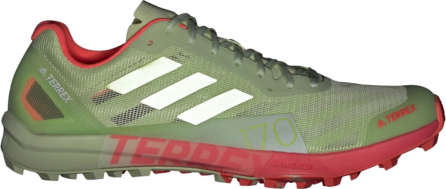Adidas TERREX Speed Pro Trail Running Shoes Women, Groen/rood - Afbeelding 11