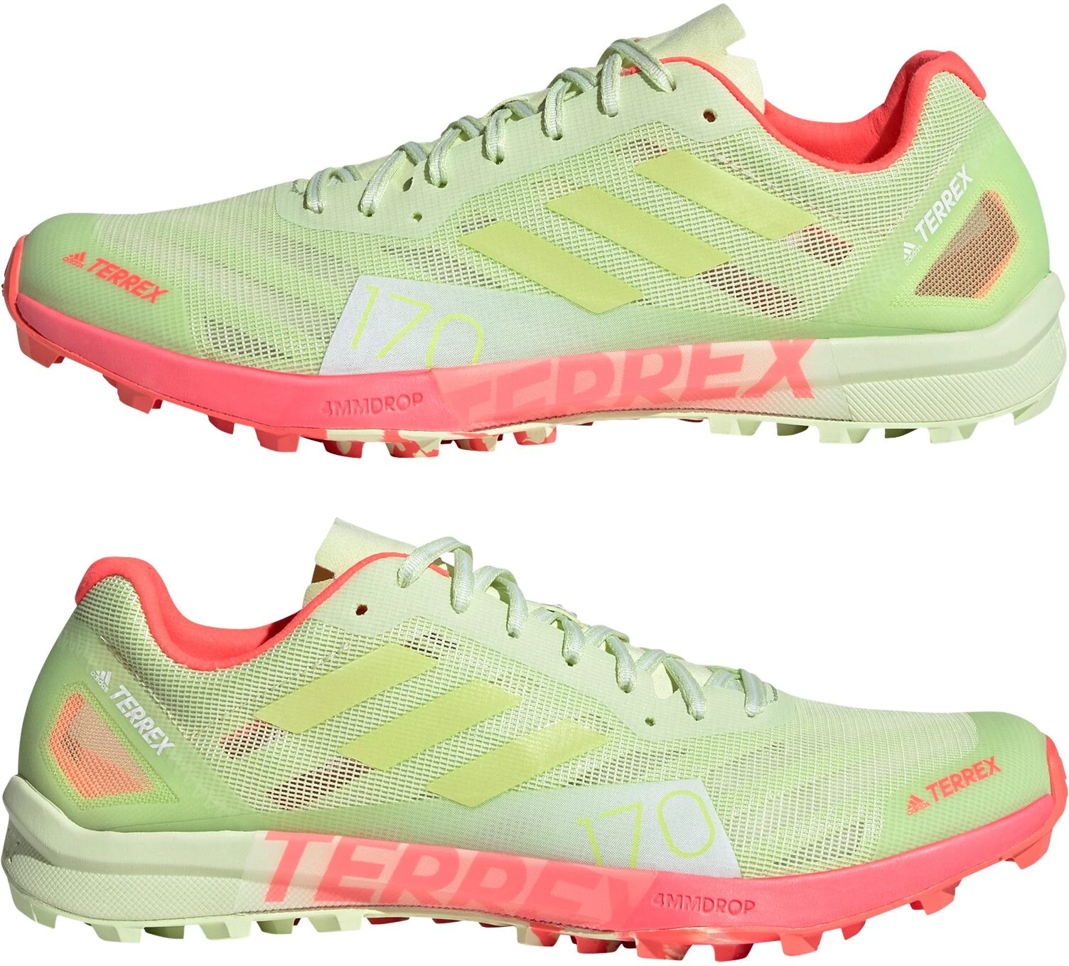 Adidas TERREX Speed Pro Trail Running Shoes Women, Groen/rood - Afbeelding 5