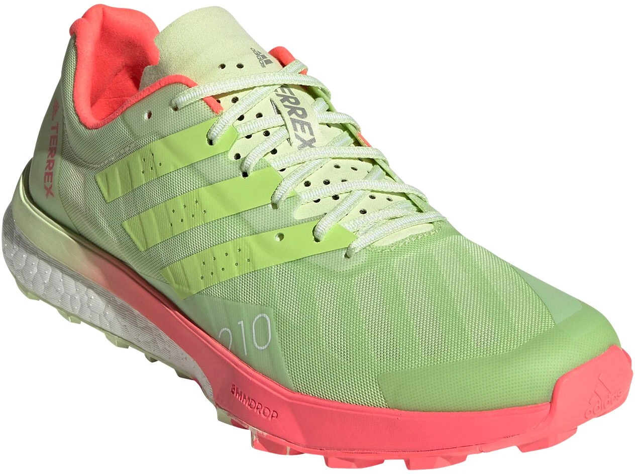 Adidas TERREX Speed Ultra Trail Running Shoes Women, Groen/rood