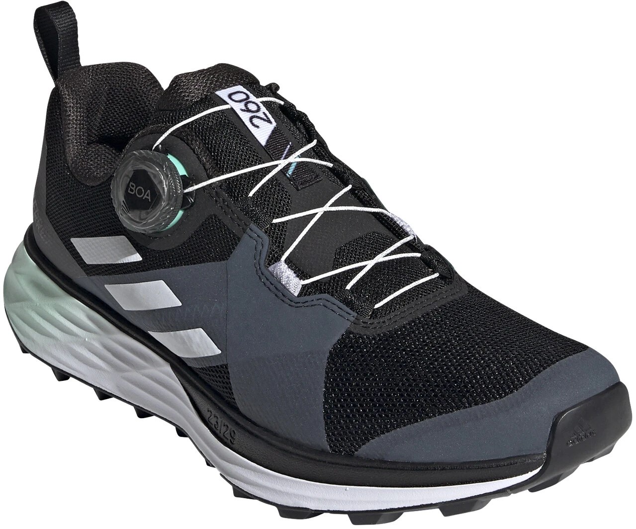 Adidas TERREX Two Boa Trail Running Shoes Women, Zwart/grijs - Afbeelding 3