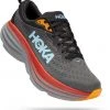 Hoka One One Bondi 8 Running Shoes Men, Geel/wit