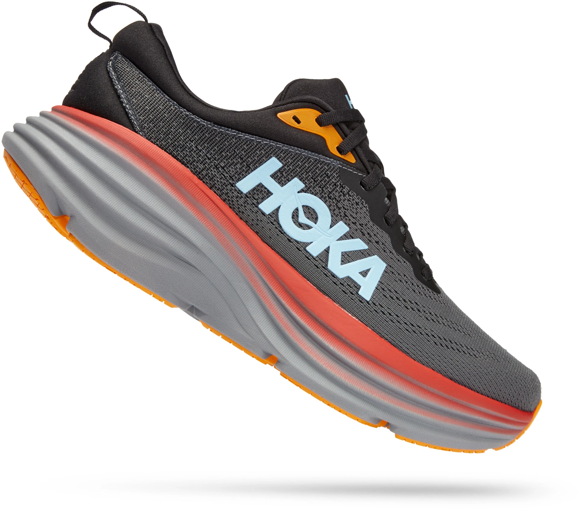 Hoka One One Bondi 8 Running Shoes Men, Geel/wit - Afbeelding 5