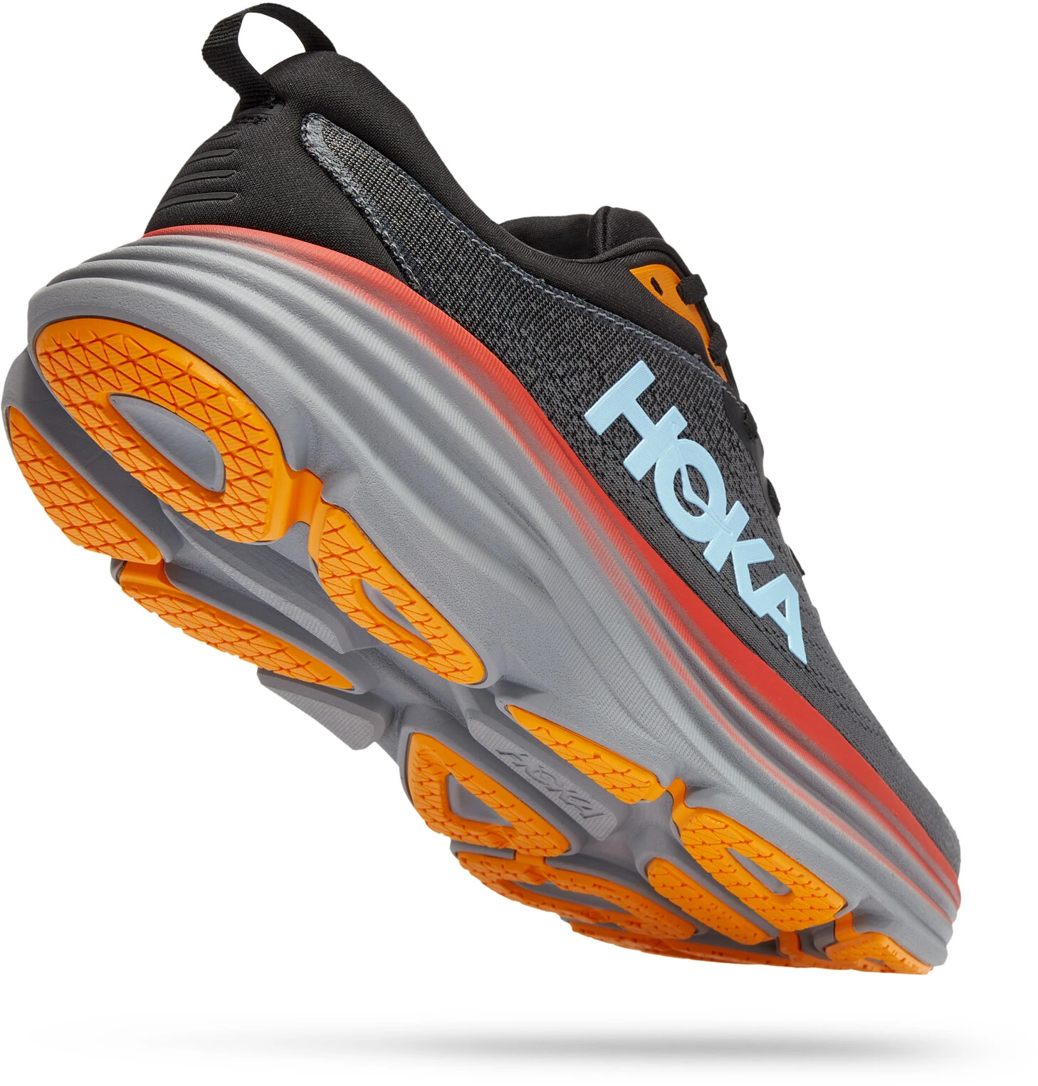 Hoka One One Bondi 8 Running Shoes Men, Geel/wit - Afbeelding 6