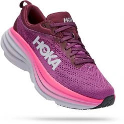 Hoka One One Bondi 8 Running Shoes Women, Roze