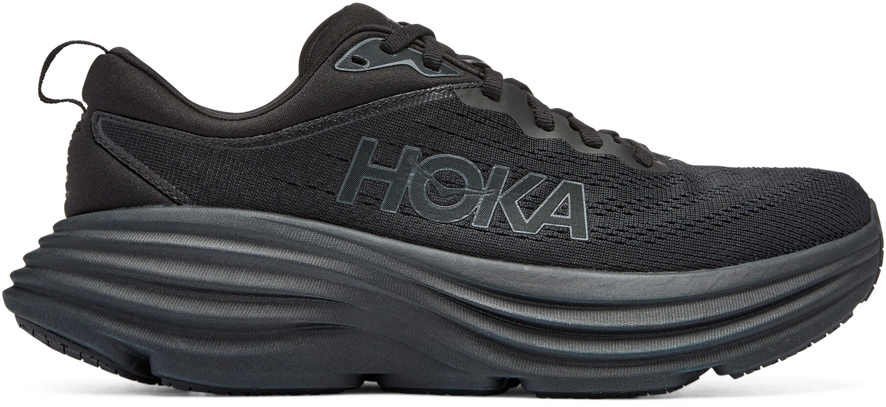 Hoka One One Bondi 8 Wide Running Shoes Women, Zwart - Afbeelding 3