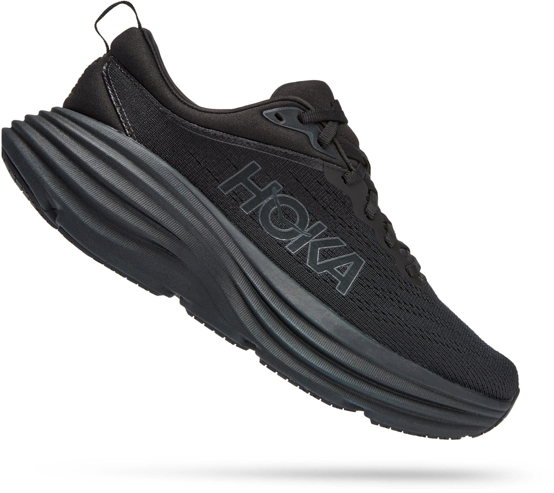 Hoka One One Bondi 8 Wide Running Shoes Women, Zwart - Afbeelding 4