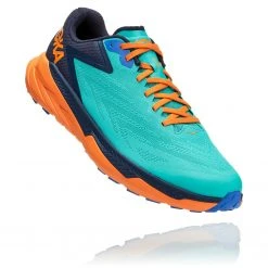 Hoka One One Zinal Shoes Men, Blauw