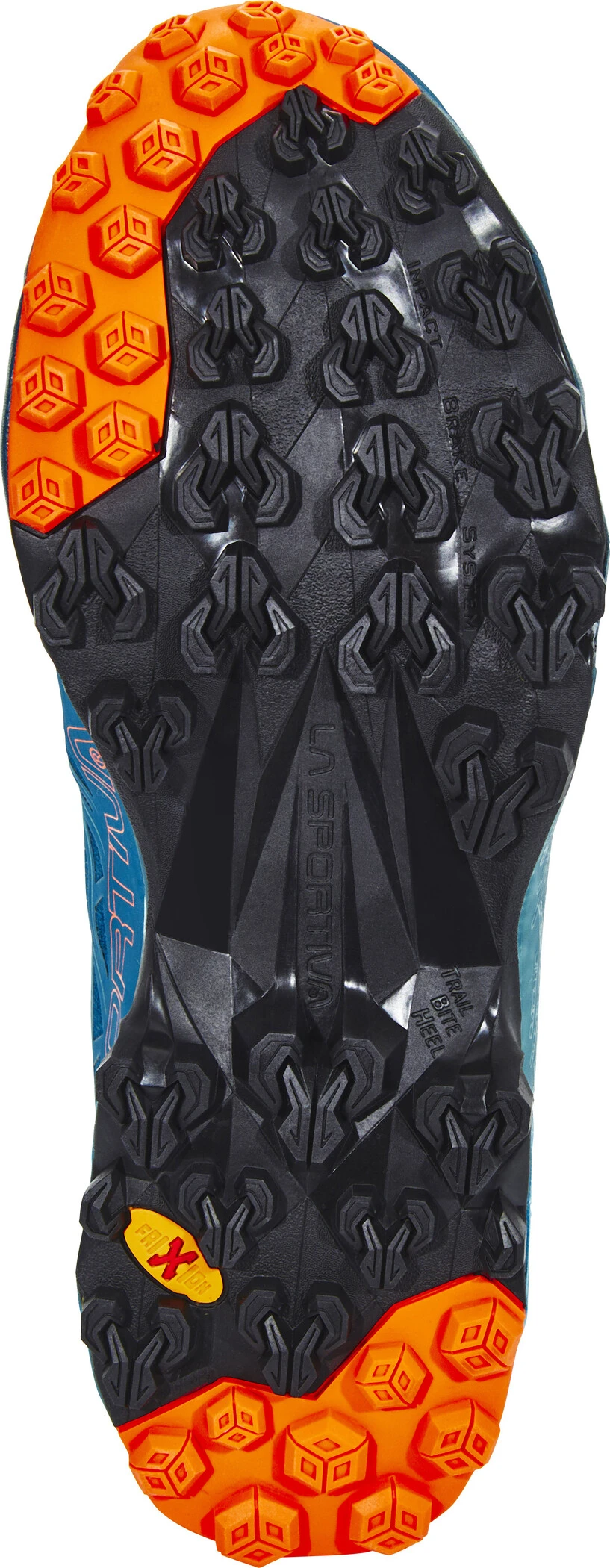 La Sportiva Akyra Hardloopschoenen Heren, Petrol/oranje - Afbeelding 7