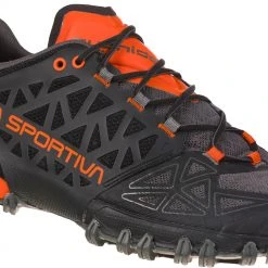 La Sportiva Bushido II Hardloopschoenen Heren, Zwart/geel