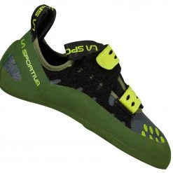 La Sportiva GeckoGym Vegan Climbing Shoes Men, Olijf/groen