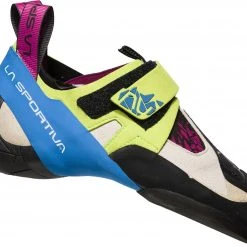 La Sportiva Skwama Klimschoenen Dames, Beige/groen