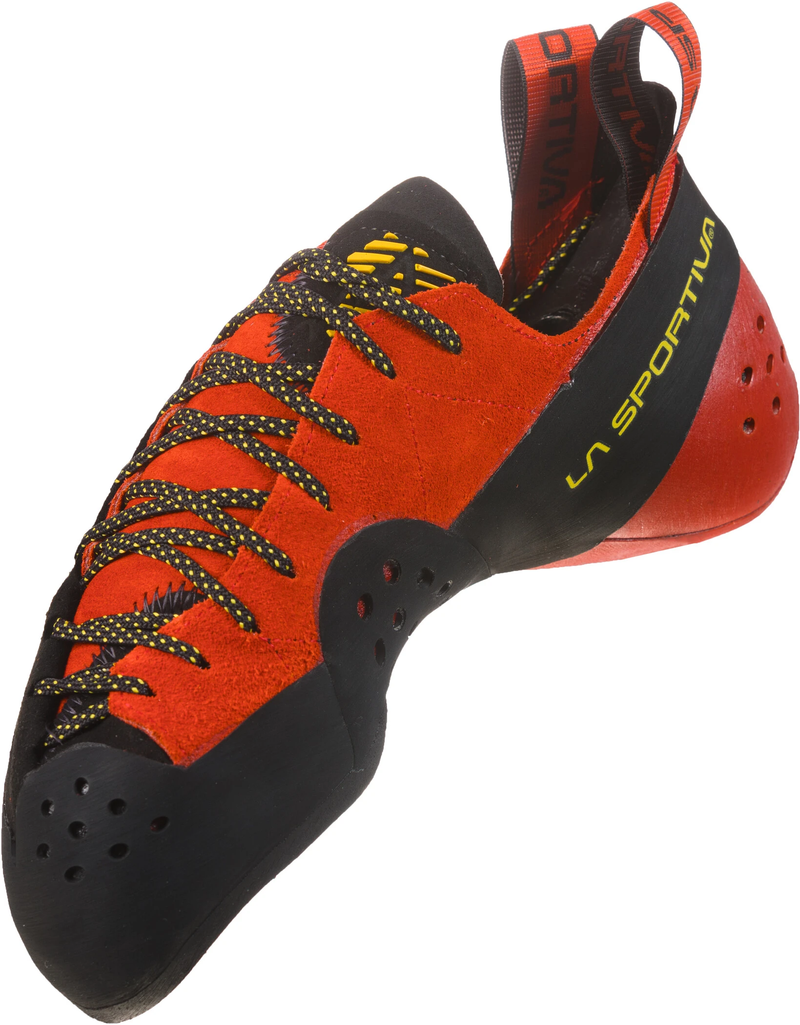 La Sportiva Testarossa Klimschoenen Heren, Zwart/rood - Afbeelding 4