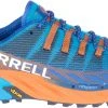 Merrell Agility Peak 4 Shoes Men, Blauw/bont