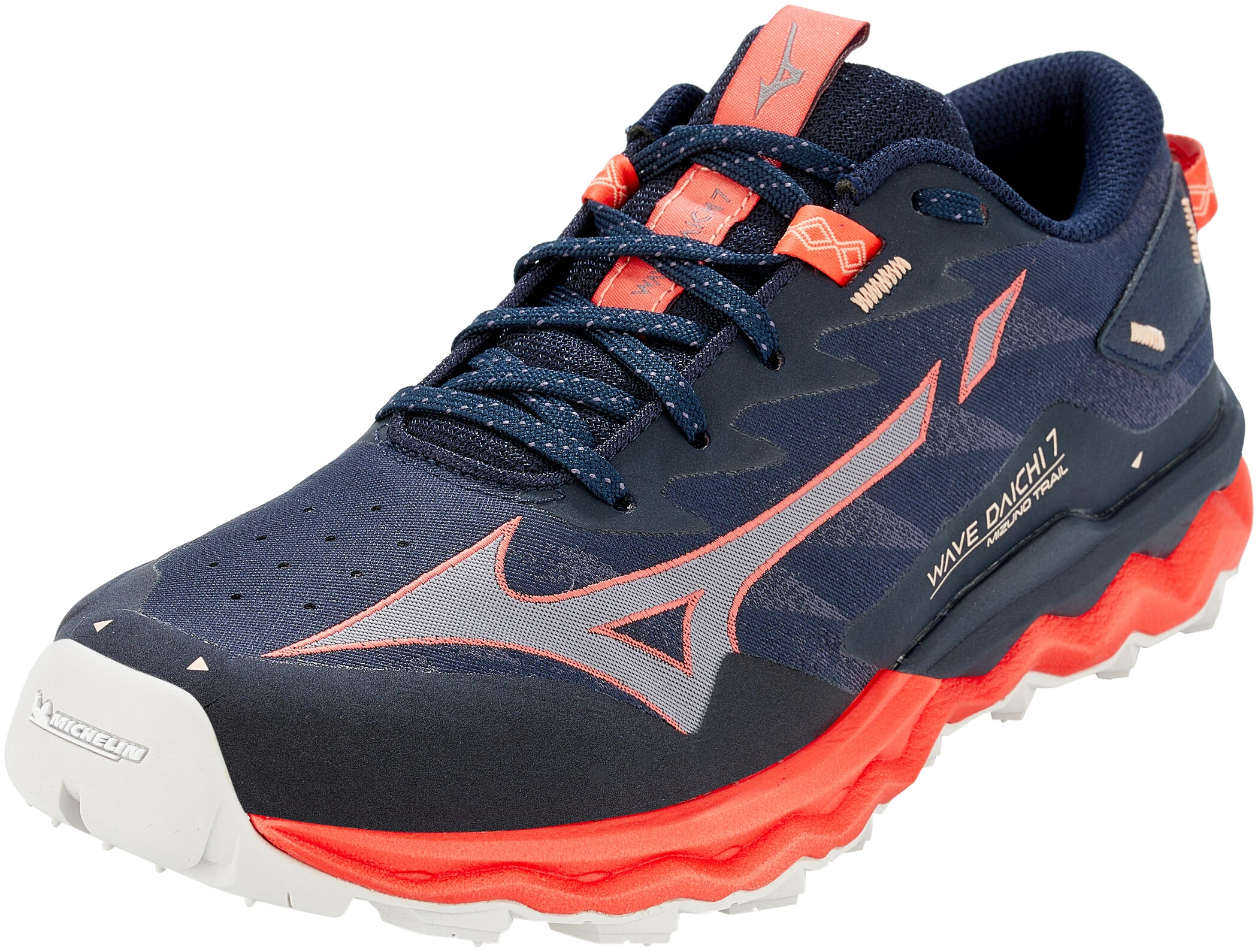 Mizuno Wave Daichi 7 Shoes Women, Blauw