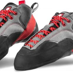 Ocun Jett Crack Climbing Shoes, Grijs/rood