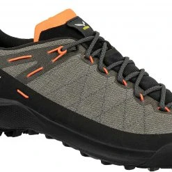 SALEWA Wildfire Canvas Shoes Men, Olijf/zwart