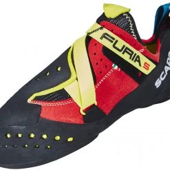 Scarpa Furia S Klimschoenen, Rood/geel