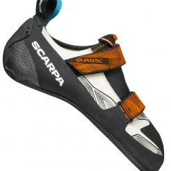 Scarpa Quantic Climbing Shoes Men, Zwart/oranje