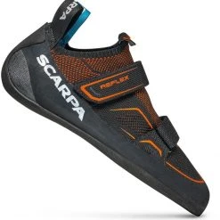 Scarpa Reflex V Klimschoenen Heren, Zwart/oranje