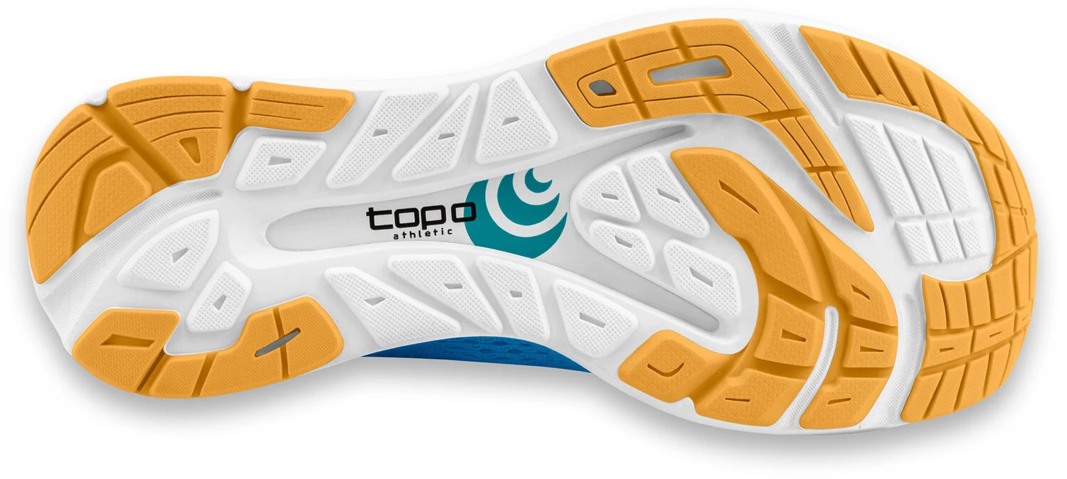 Topo Athletic Cyclone Running Shoes Women, Wit/rood - Afbeelding 6