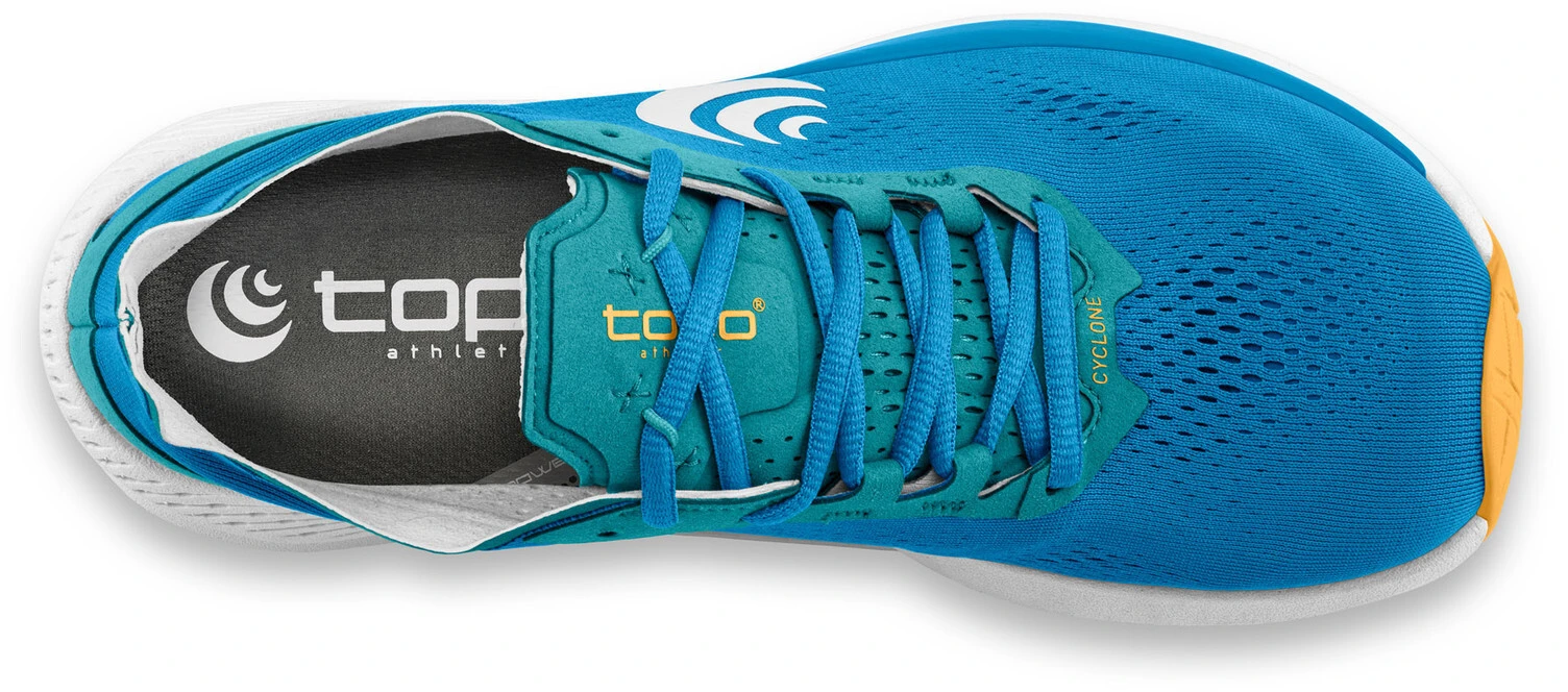 Topo Athletic Cyclone Running Shoes Women, Wit/rood - Afbeelding 7